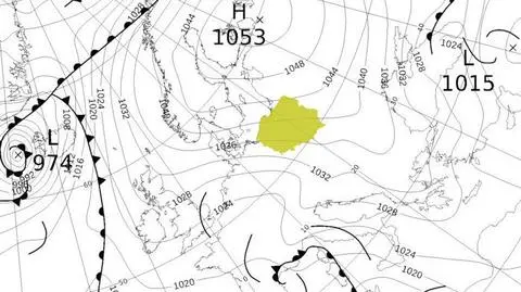 Polska pod wpływem wyżu