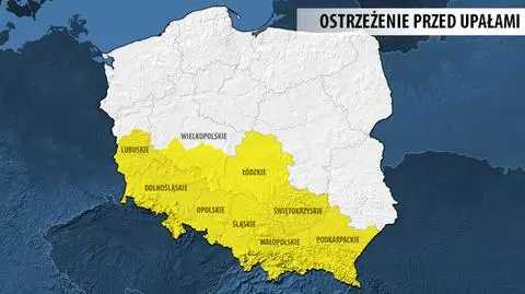 Czeka nas krótka, ale groźna fala upałów. Wydano ostrzeżenia