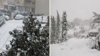 Śnieg w Rzymie to rzadkość