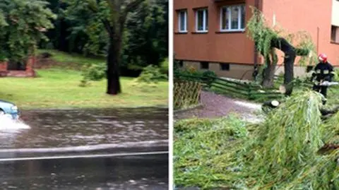 "Taka ulewa, że wierzyć się nie chce". Burzowa sobota w obiektywie Reporterów 24