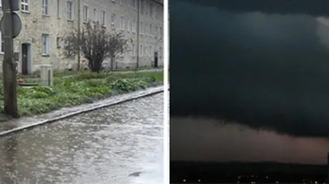 Grzmoty i jeziora na ulicach 