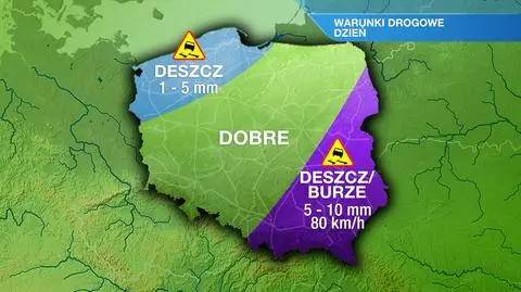 Ślisko będzie m.in. na Podkarpaciu