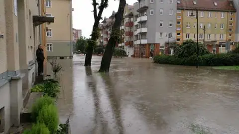Elbląg został podtopiony