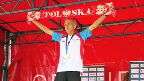 Dziarski dziadek. Ma 83 lata i wciąż wygrywa maratony