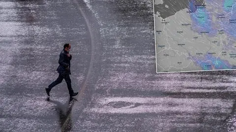 Miejscami popada deszcz ze śniegiem