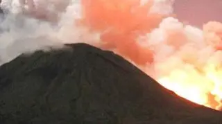 Wybuch wulaknu Mount Lokon