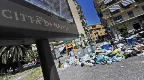 1600 ton śmieci na ulicach Neapolu