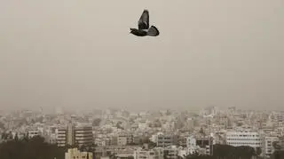 Burza piaskowa nad Nikozją