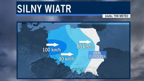 Gdzie najsilniej będzie wiało?