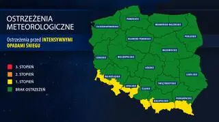 Aktualne ostrzeżenia IMGW