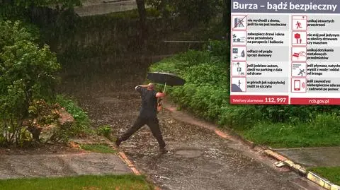 "Nie ma miesiąca w roku, w którym nie byłoby burz". Jak się przed nimi chronić?