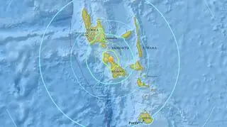 W okolicy Vanuatu zatrzęsła się ziemia