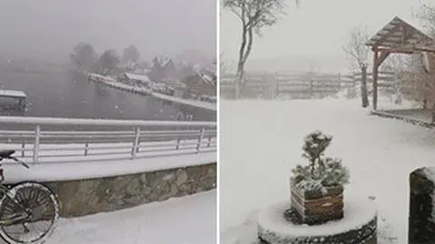 Śnieg w Polsce na waszych zdjęciach