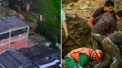 Lawina ziemna pochłonęła 28 ofiar
