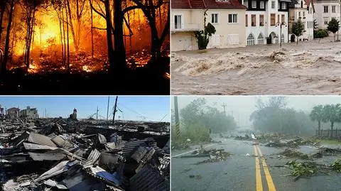 ONZ alarmuje: 600 tys. ofiar żywiołów w ciągu 20 lat