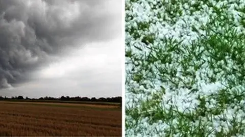 Na południu sypało gradem