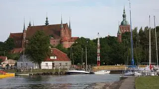 Frombork (warmińsko-mazurskie), miasto nad Zalewem Wiślanym