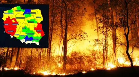 Są regiony, gdzie zagrożenie pożarowe jest bardzo duże