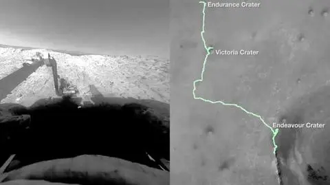 Trasa łazika na Marsie liczy ponad 42 kilometry