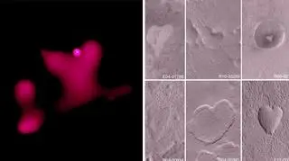 NASA pokazała kosmiczne Walentynki 