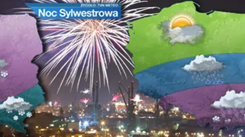 pogoda na Sylwestra