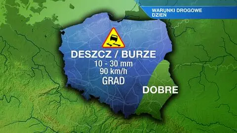 Warunki drogowe w środę 07.05