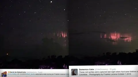 Czerwone duszki rozświetliły jonosferę