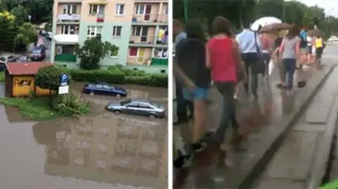 Nawałnice przetoczyły się m.in. przez Kraków i Poznań