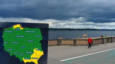 Na Wybrzeżu wieje silny wiatr