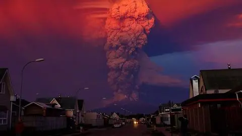 Apokaliptyczny wybuch wulkanu Calbuco