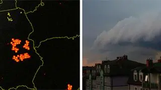 W niedzielę przez Polskę przeszły dwa silne fronty burzowe