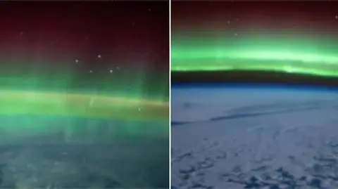 Niezwykła zorza polarna widziana z Kosmosu