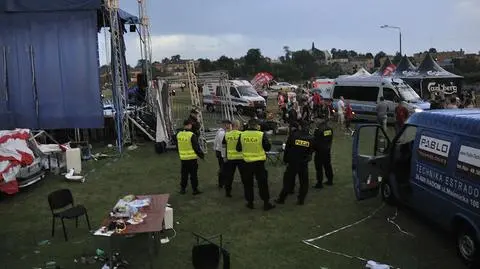 Przerwany koncert Lombardu. Burza przewróciła estradę