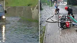 Podtopienia, zalane ulice i połamane gałęzie. Wasze zdjęcia burz