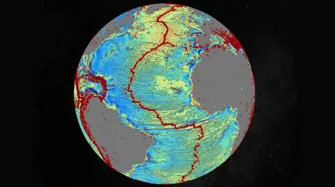 Nowa mapa dna oceanów uwzględnia wiele pasm górskich