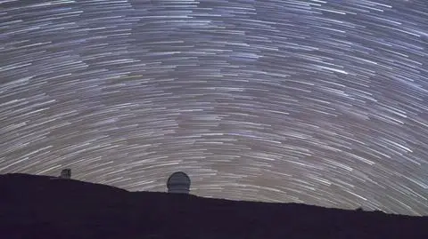 Długi czas naświetlania i seria klatek pozwoliła stworzyć niezwykły film