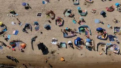 "Jestem mile zaskoczony dzisiejszą pogodą". Fala upałów ogarnęła Polskę