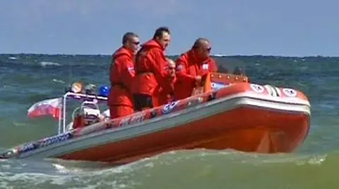 Słoneczny patrol na Bałtyku. W motorówce