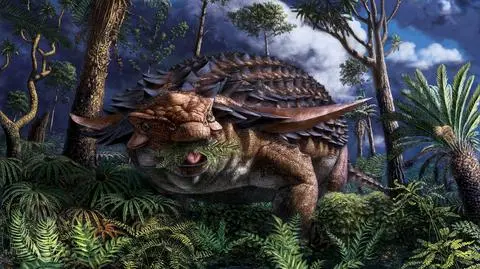 Rekonstrukcja Borealopelta markmitchelli z okresu kredy