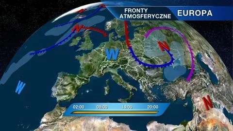 Białoruski niż psuje nam pogodę