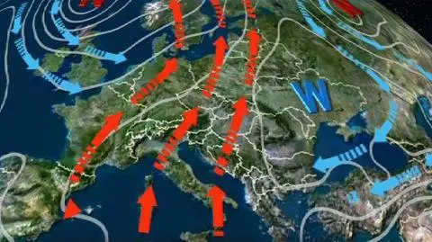 Napłynie gorące powietrze z południa