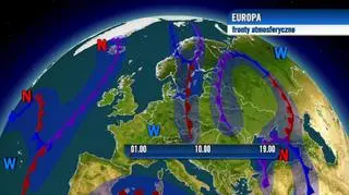 Sytuacja nad Europą