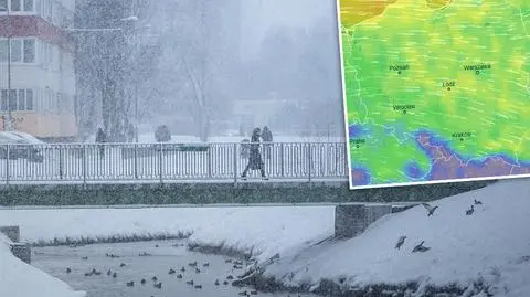 Spodziewajmy się opadów śniegu i deszczu ze śniegiem