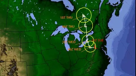 Sandy dotarła już do Chicago. Temperatura spadła o 10 st. C
