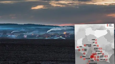 Ranking smogowych liderów