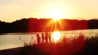 Zachód słońca potrafi być piękny