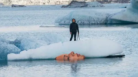 Murale na lodowcach? Takie cuda tworzy Sean Yoro