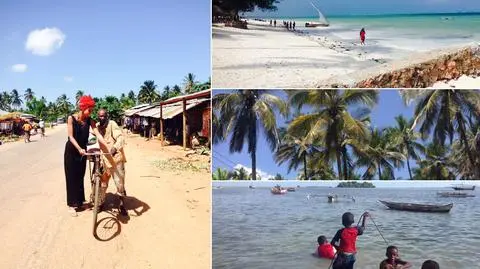 Omenaa zachwyca się pogodą i roślinnością Zanzibaru