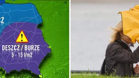 Znów deszczowy poniedziałek