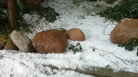 Gradobicia na Śląsku. Zobacz relacje Reporterów 24